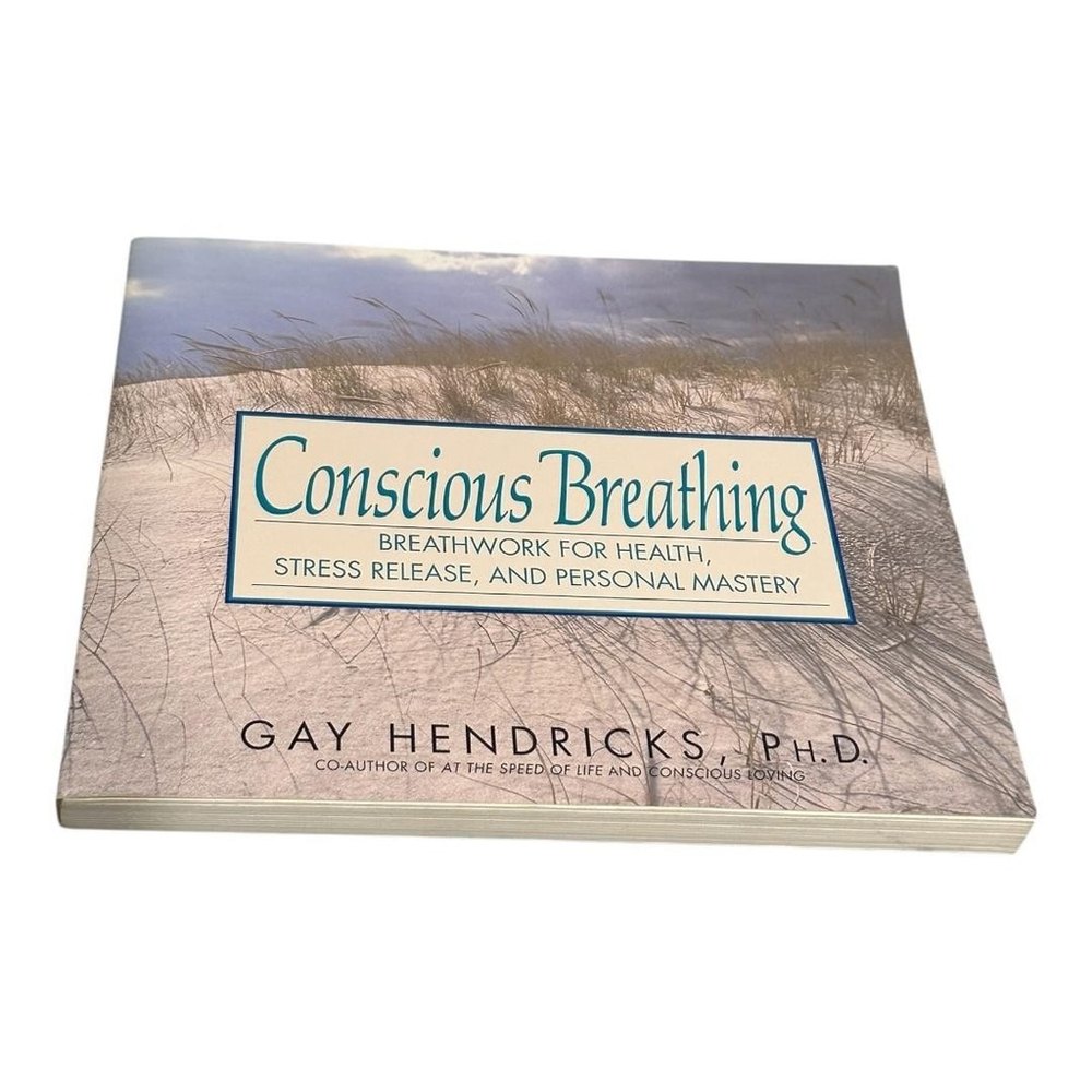 Vintage 1995 Conscious Breathing Gay Hendricks Breathwork Self-Help Paperback